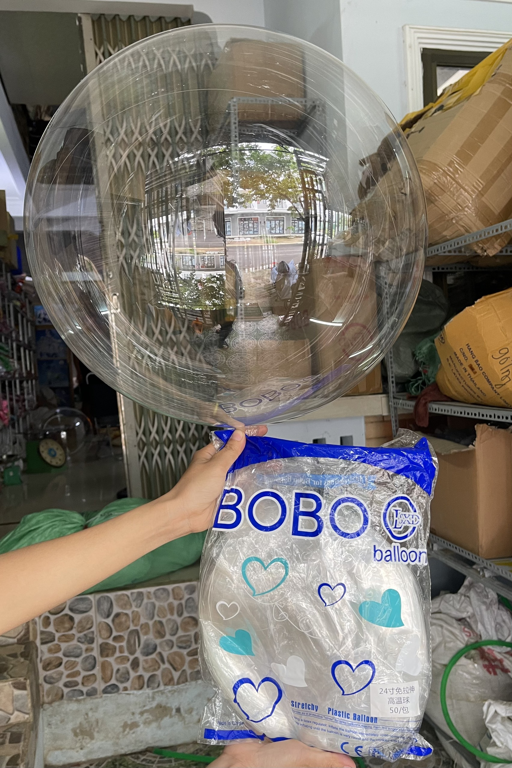 Bobo tem đỏ 24in