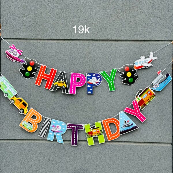 Dây Happy Birthday đèn giao thông