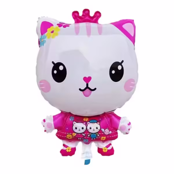 Bong bóng mèo Kitty không nhũ