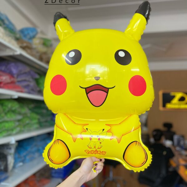 Bong bóng pikachu đầu to